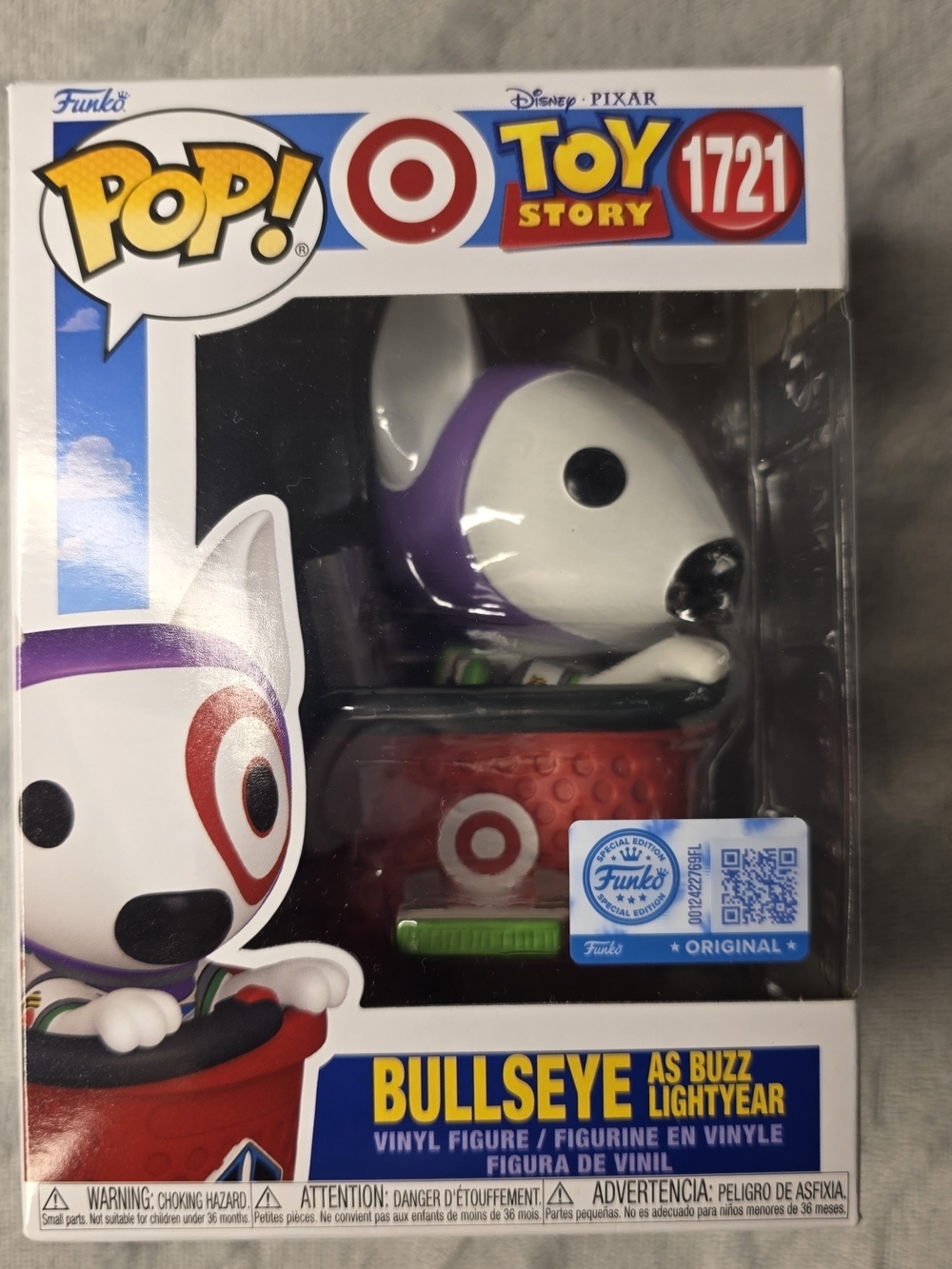 Funko Pop! Disney: BULLSEYE as BUZZ LIGHTYEAR #1721 Target (Exclusive) IN HAND